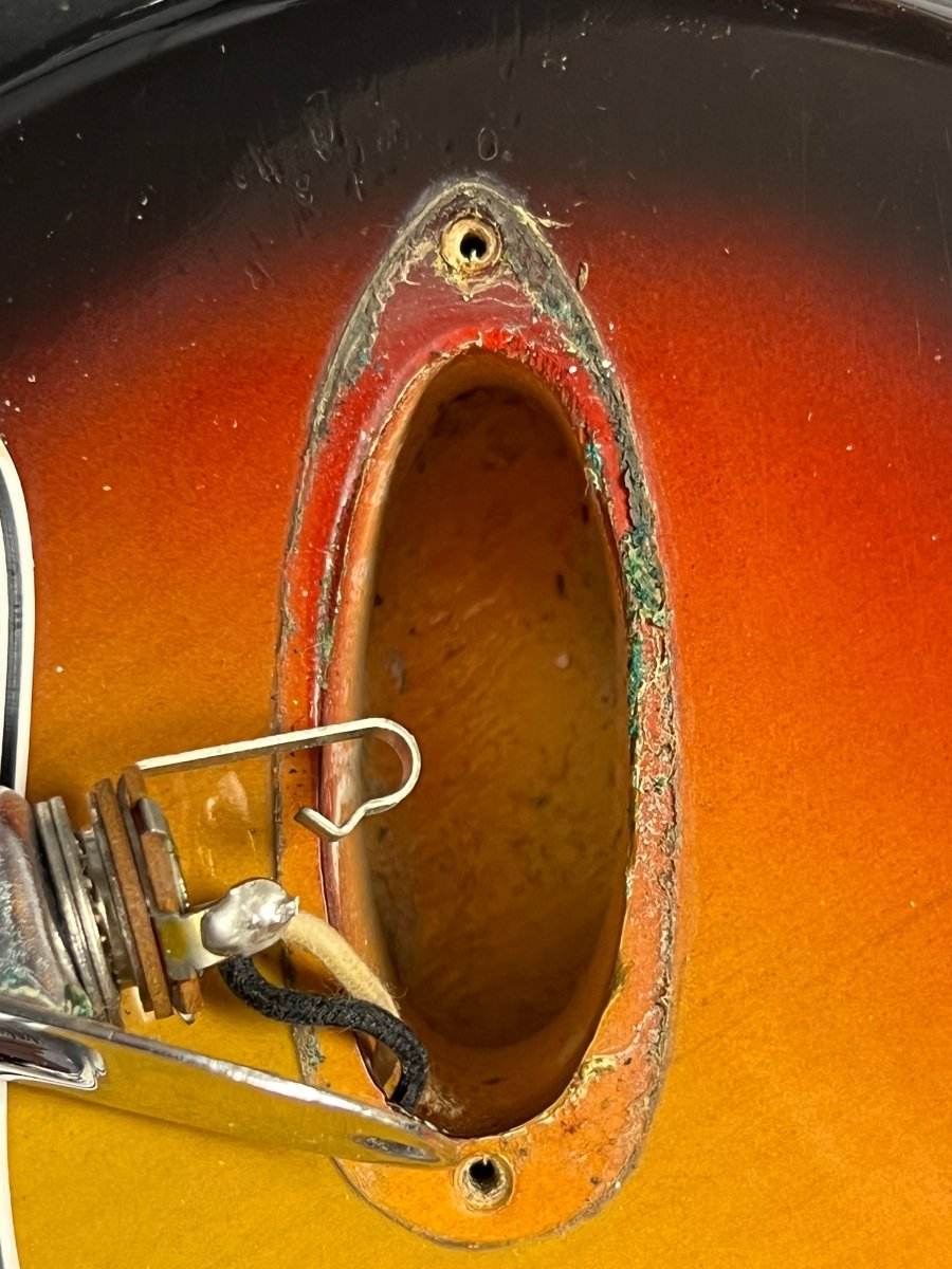 SOLD - Fender Stratocaster 1966 Sunburst Near Mint with Original Receipt and Hang Tag - Mahar's Vintage Guitars