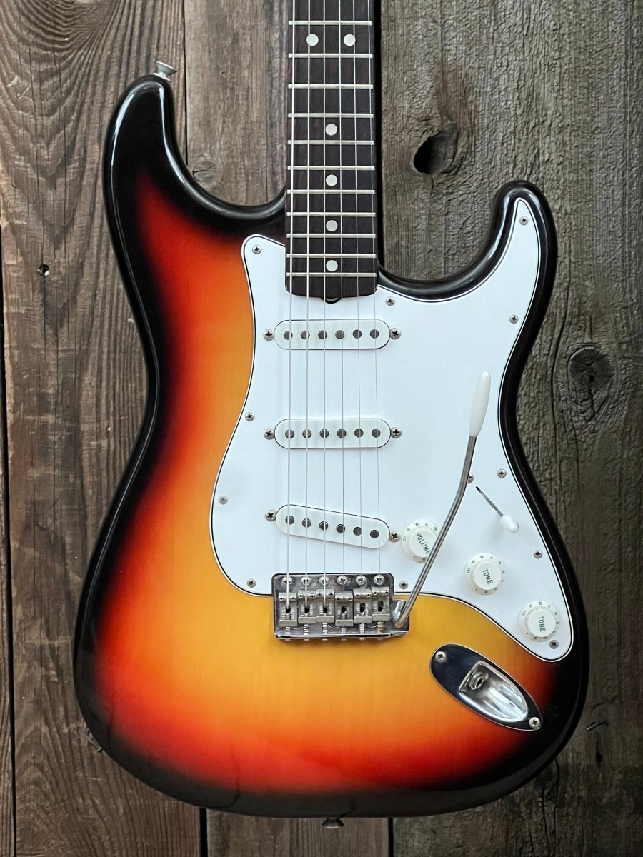 SOLD - Fender Stratocaster 1966 Sunburst Near Mint with Original Receipt and Hang Tag - Mahar's Vintage Guitars