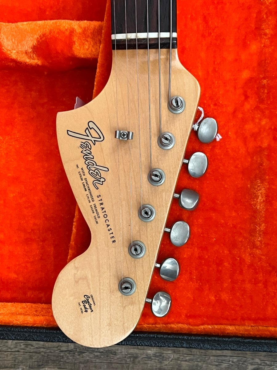SOLD - Fender Stratocaster 1966 Sunburst Near Mint with Original Receipt and Hang Tag - Mahar's Vintage Guitars