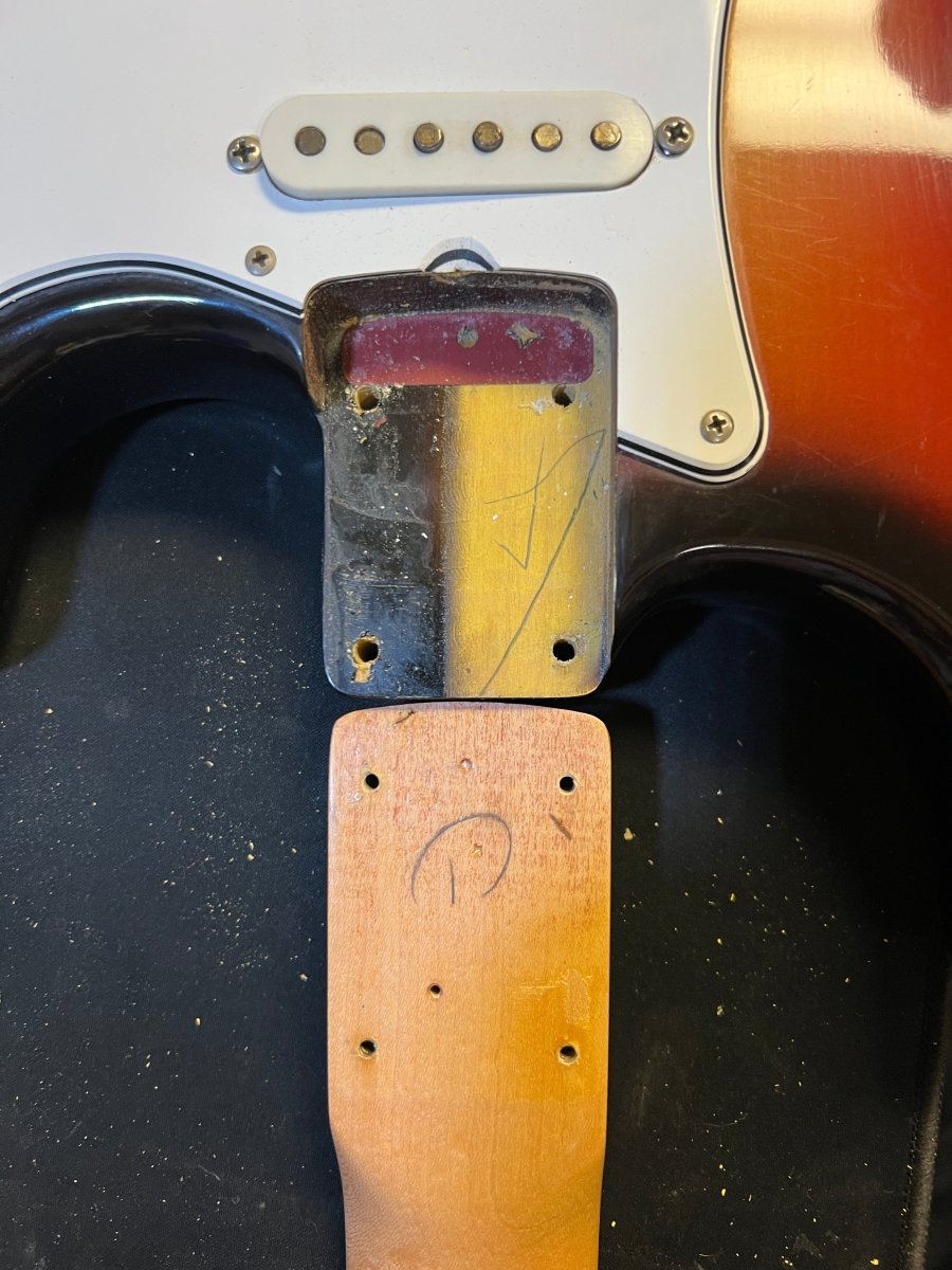 SOLD - Fender Stratocaster 1966 Sunburst Near Mint with Original Receipt and Hang Tag - Mahar's Vintage Guitars