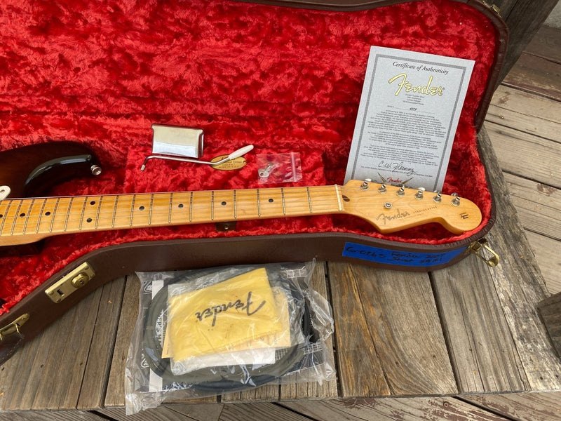 SOLD - Fender Stratocaster 50th Anniversary '54 RI 2004 Masterbuilt Chris Flemming - Mahar's Vintage Guitars