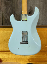 SOLD - Fender Stratocaster '61 Journeyman Limited Custom Collection Faded Sonic Blue 2016 - Mahar's Vintage Guitars
