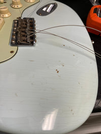 SOLD - Fender Stratocaster '61 Journeyman Limited Custom Collection Faded Sonic Blue 2016 - Mahar's Vintage Guitars