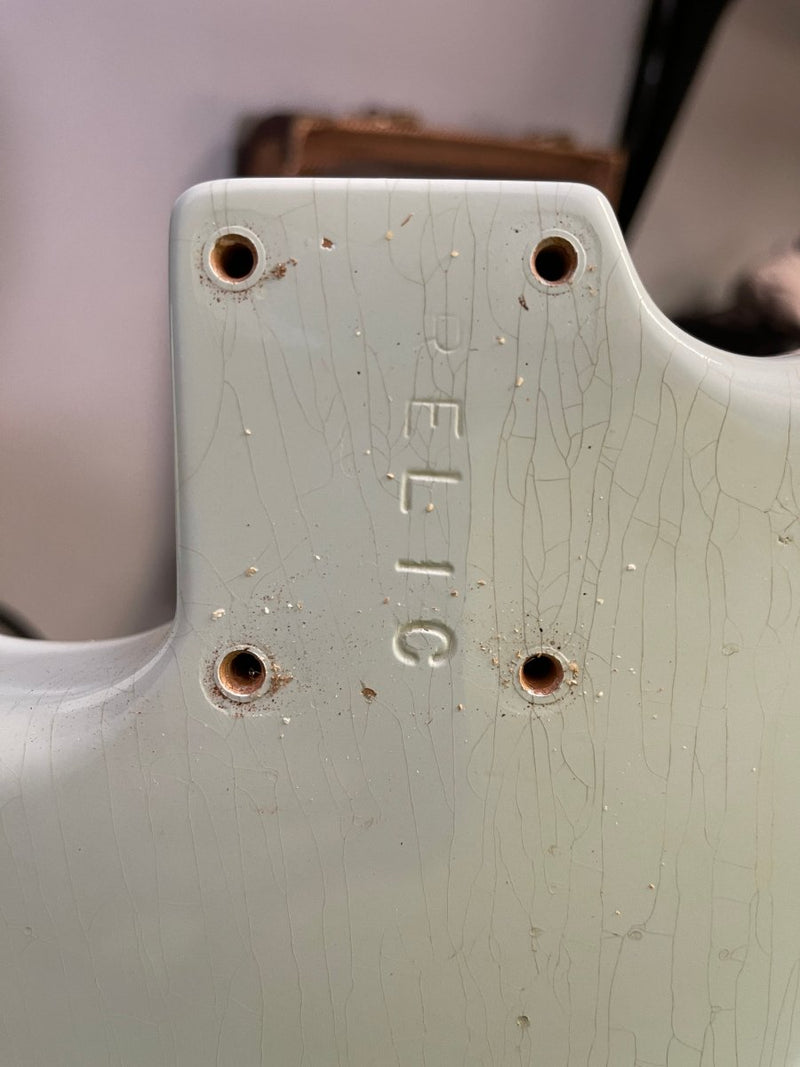 SOLD - Fender Stratocaster '61 Journeyman Limited Custom Collection Faded Sonic Blue 2016 - Mahar's Vintage Guitars