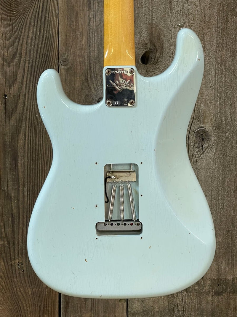 SOLD - Fender Stratocaster '61 Journeyman Limited Custom Collection Faded Sonic Blue 2016 - Mahar's Vintage Guitars