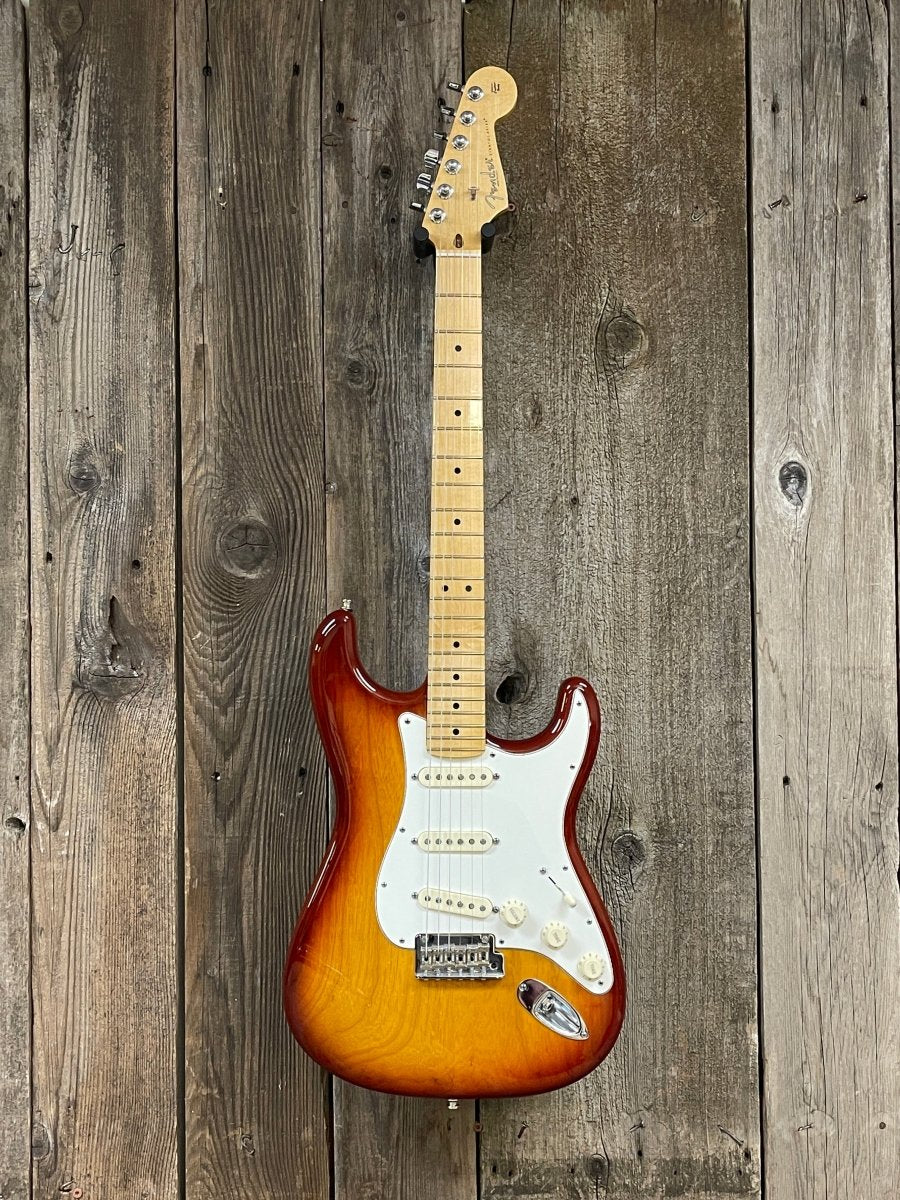 SOLD - Fender Stratocaster American Standard 2013 Sienna Burst - Mahar's Vintage Guitars