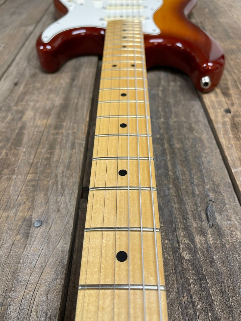 SOLD - Fender Stratocaster American Standard 2013 Sienna Burst - Mahar's Vintage Guitars