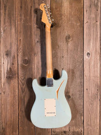 SOLD - Fender Stratocaster Custom Shop 1960 Relic 2006 Sonic Blue Matching Headstock - Mahar's Vintage Guitars