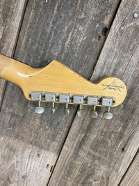 SOLD - Fender Stratocaster Custom Shop 1960 Relic 2006 Sonic Blue Matching Headstock - Mahar's Vintage Guitars