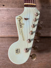 SOLD - Fender Stratocaster Custom Shop 1960 Relic 2006 Sonic Blue Matching Headstock - Mahar's Vintage Guitars