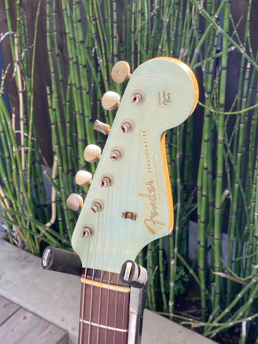 SOLD - Fender Stratocaster Custom Shop 1960 Relic 2006 Sonic Blue