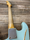 SOLD - Fender Stratocaster Custom Shop 1960 Relic 2006 Sonic Blue Matching Headstock - Mahar's Vintage Guitars