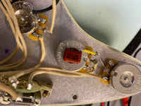 SOLD - Fender Stratocaster Custom Shop 1960 Relic 2006 Sonic Blue Matching Headstock - Mahar's Vintage Guitars