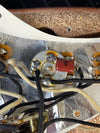 SOLD - Fender Stratocaster Custom Shop American Classic Champagne Sparkle 1995 - Mahar's Vintage Guitars