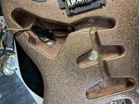SOLD - Fender Stratocaster Custom Shop American Classic Champagne Sparkle 1995 - Mahar's Vintage Guitars