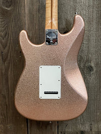SOLD - Fender Stratocaster Custom Shop American Classic Champagne Sparkle 1995 - Mahar's Vintage Guitars