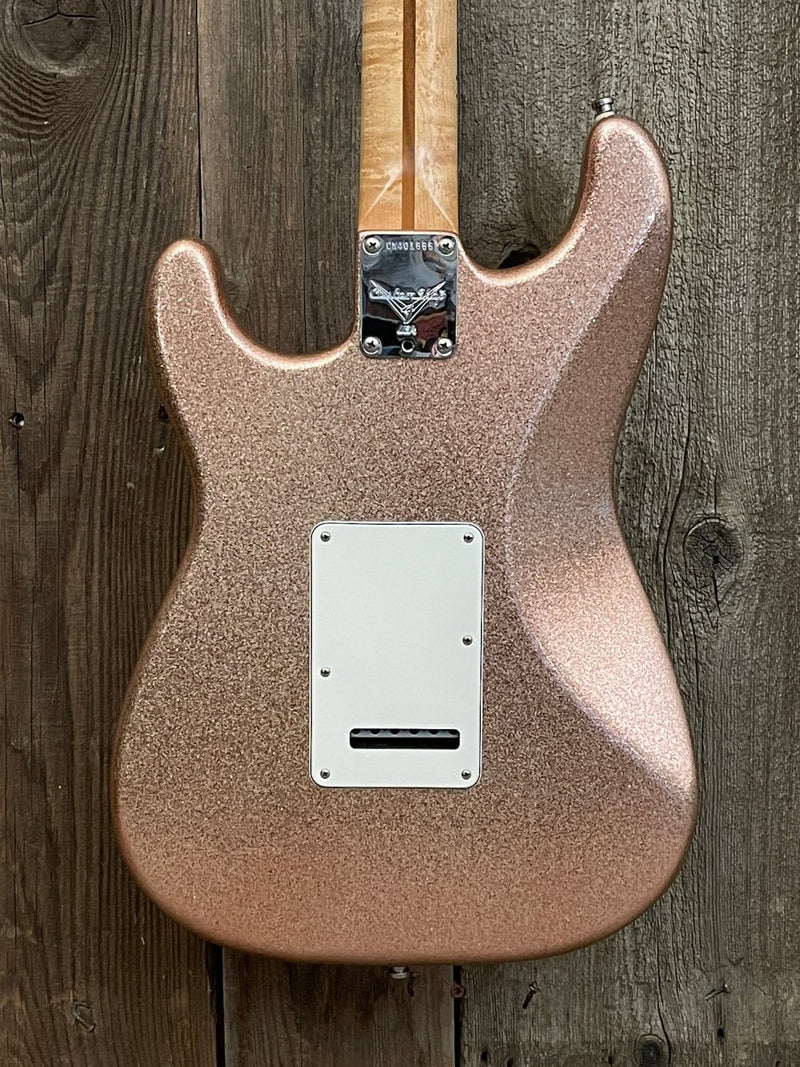 SOLD - Fender Stratocaster Custom Shop American Classic Champagne Sparkle 1995 - Mahar's Vintage Guitars