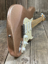 SOLD - Fender Stratocaster Custom Shop American Classic Champagne Sparkle 1995 - Mahar's Vintage Guitars