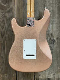 SOLD - Fender Stratocaster Custom Shop American Classic Champagne Sparkle 1995 - Mahar's Vintage Guitars