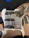 SOLD - Fender Stratocaster Custom Shop American Classic Champagne Sparkle 1995 - Mahar's Vintage Guitars