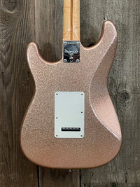 SOLD - Fender Stratocaster Custom Shop American Classic Champagne Sparkle 1995 - Mahar's Vintage Guitars