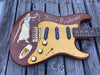 SOLD - Fender Stratocaster Custom Shop One - Off George Amicay Hand Carved - Mahar's Vintage Guitars