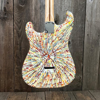 SOLD - Fender Stratocaster Splattercaster 2003 MIM - Mahar's Vintage Guitars