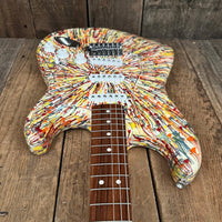 SOLD - Fender Stratocaster Splattercaster 2003 MIM - Mahar's Vintage Guitars