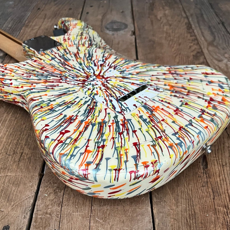 SOLD - Fender Stratocaster Splattercaster 2003 MIM - Mahar's Vintage Guitars