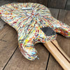 SOLD - Fender Stratocaster Splattercaster 2003 MIM - Mahar's Vintage Guitars
