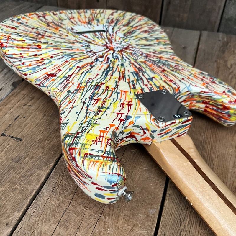 SOLD - Fender Stratocaster Splattercaster 2003 MIM - Mahar's Vintage Guitars