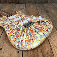 SOLD - Fender Stratocaster Splattercaster 2003 MIM - Mahar's Vintage Guitars