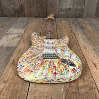SOLD - Fender Stratocaster Splattercaster 2003 MIM - Mahar's Vintage Guitars