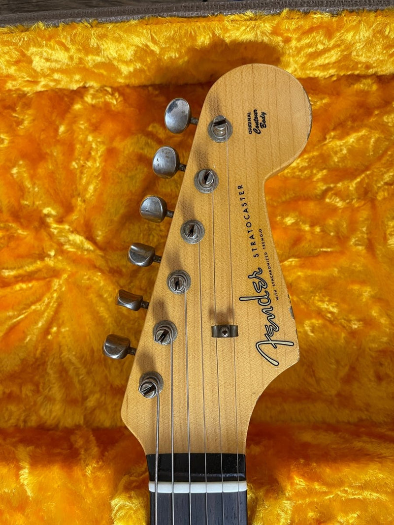 SOLD - Fender Stratocaster Tahitian Coral '60 Limited Edition Relic 2020 - Mahar's Vintage Guitars