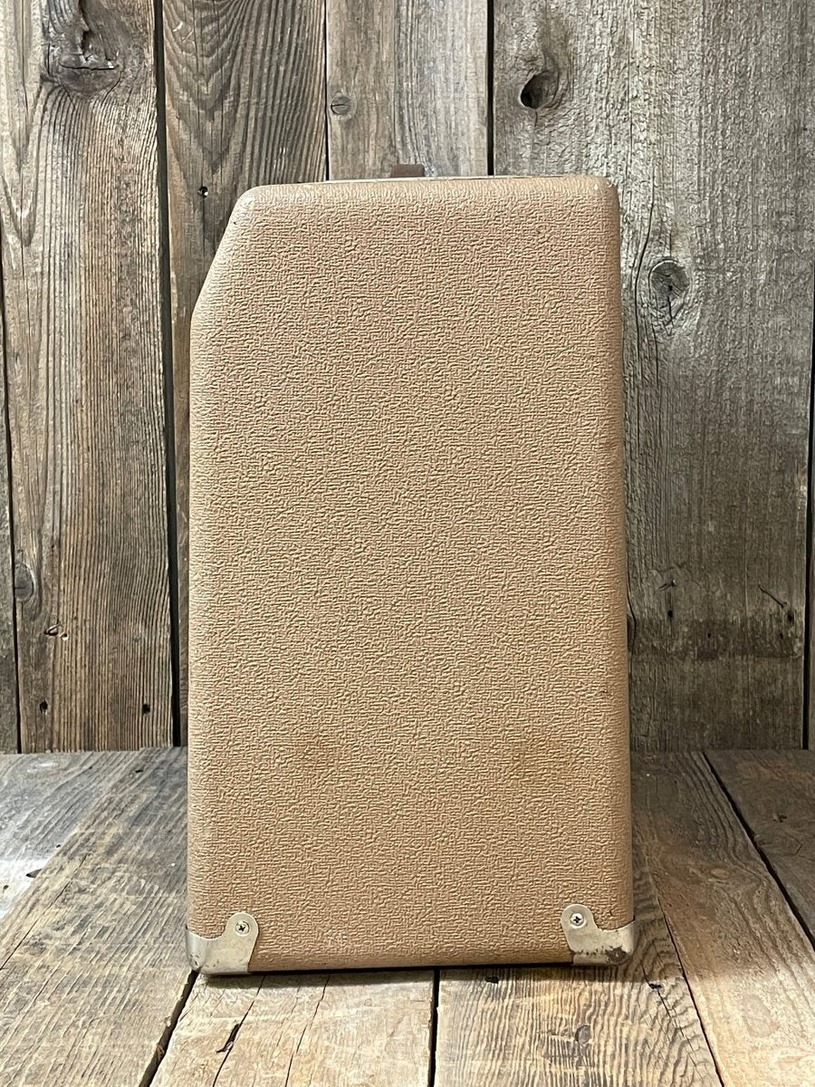 SOLD - Fender Super Amp 1961 Pre CBS Brown Tolex Oxblood Grille - Mahar's Vintage Guitars