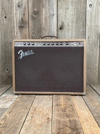 SOLD - Fender Super Amp 1961 Pre CBS Brown Tolex Oxblood Grille - Mahar's Vintage Guitars