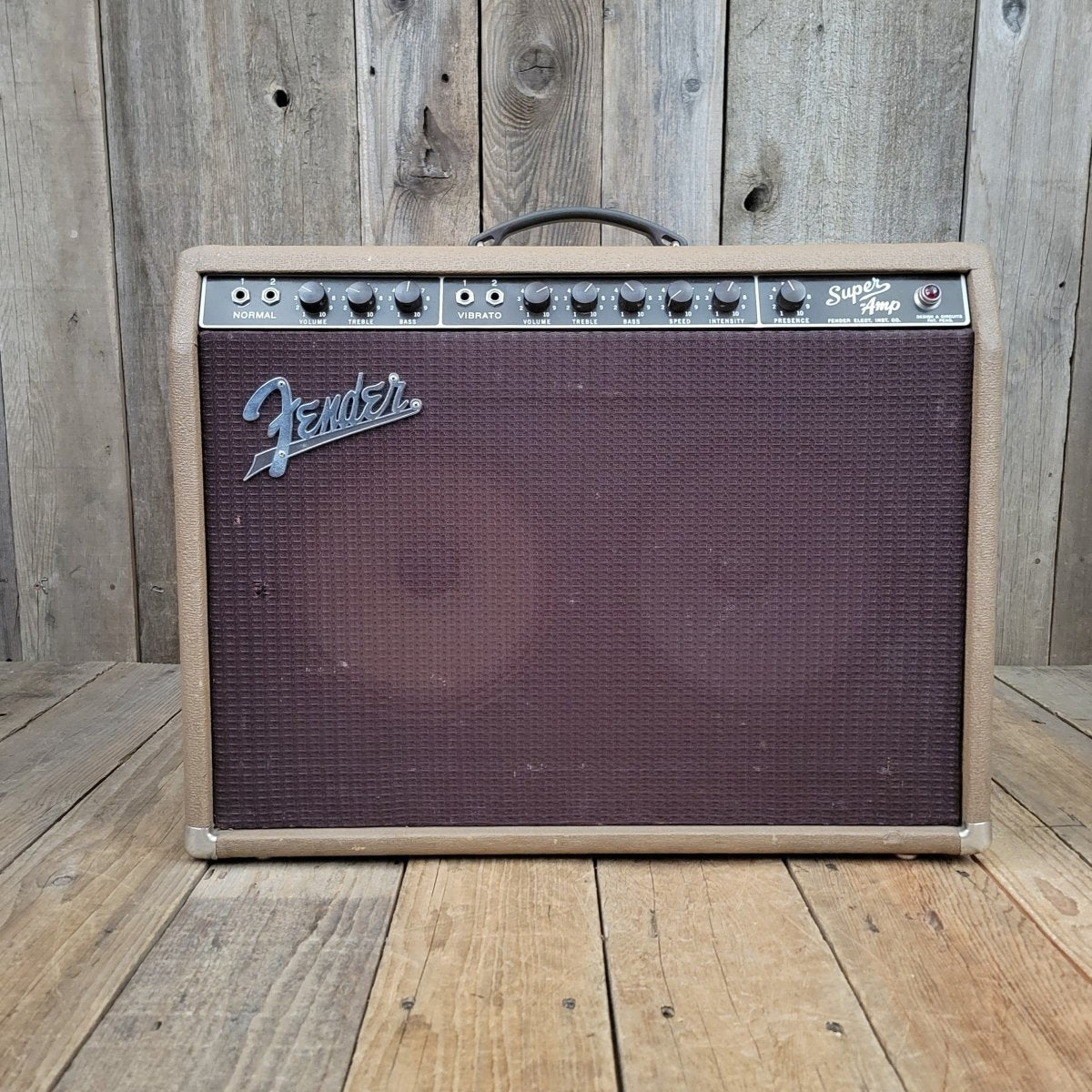 SOLD - Fender Super Amp 6G4 - A - 1961 - Mahar's Vintage Guitars