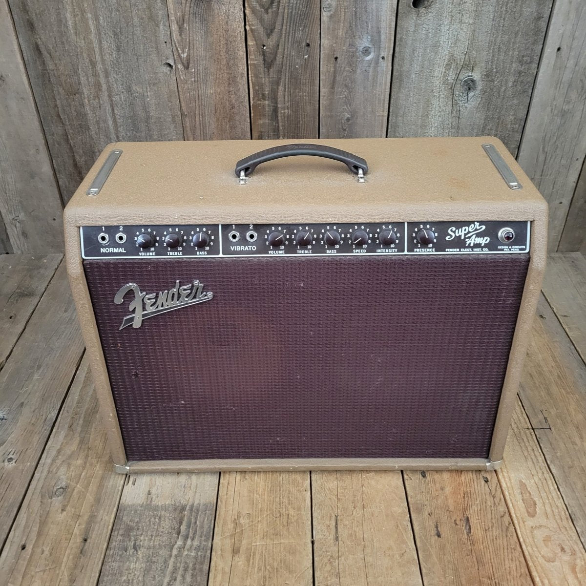 SOLD - Fender Super Amp 6G4 - A - 1961 - Mahar's Vintage Guitars