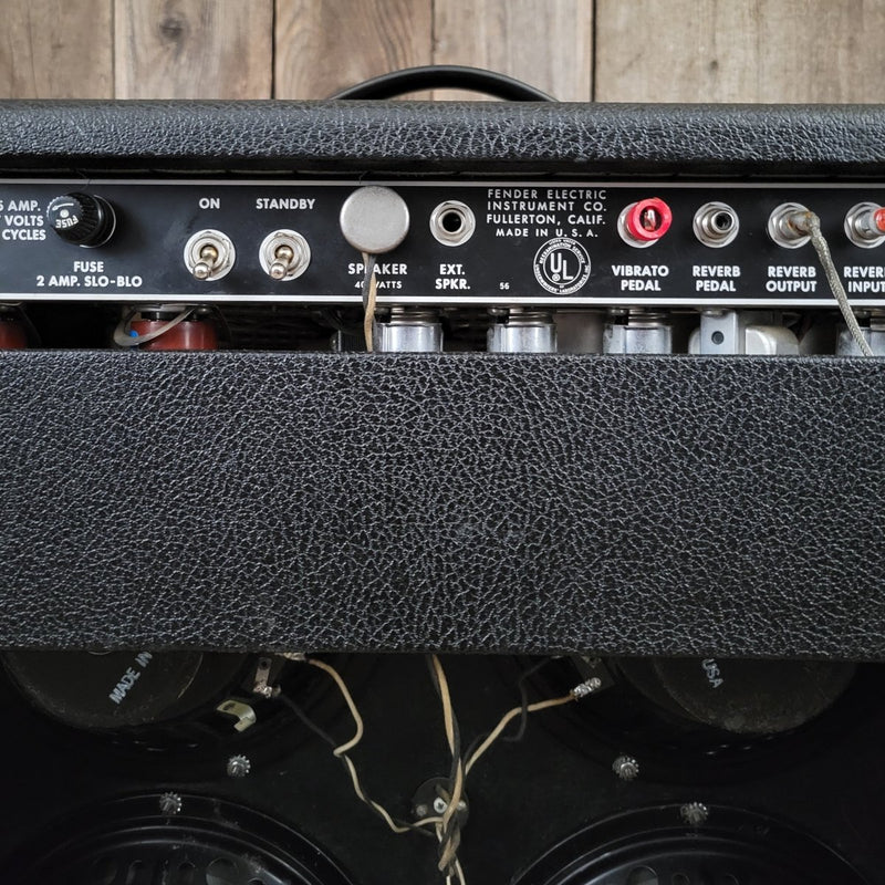 SOLD - Fender Super Reverb AB763 January 1965 Pre CBS FEIC - Mahar's Vintage Guitars