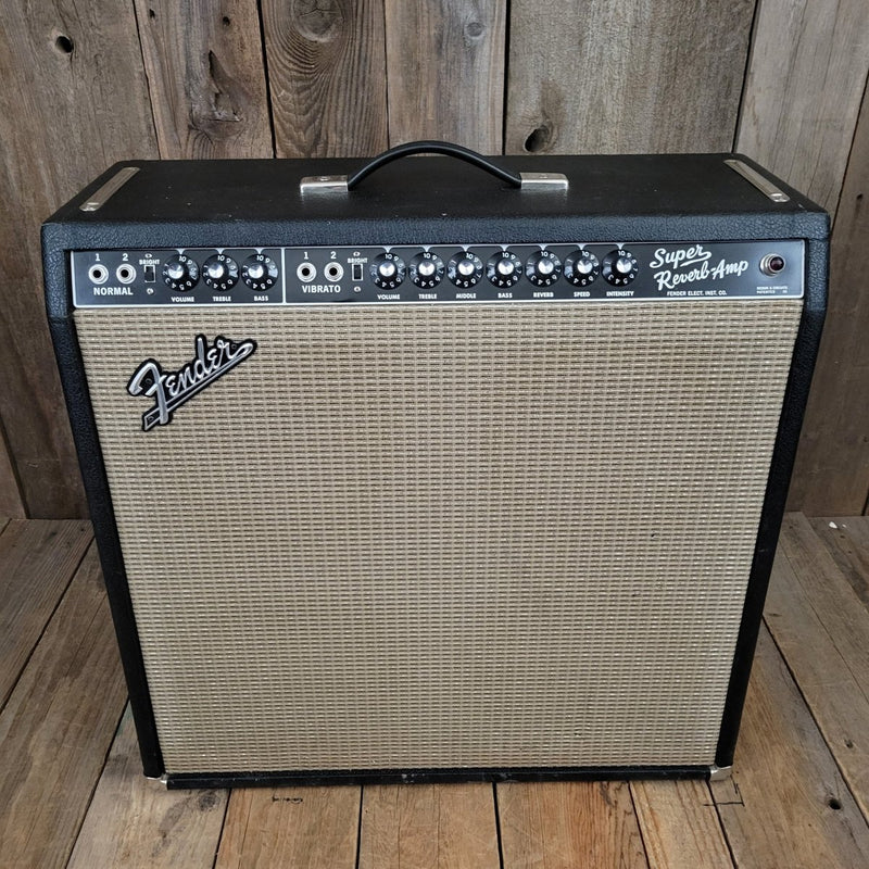 SOLD - Fender Super Reverb AB763 January 1965 Pre CBS FEIC - Mahar's Vintage Guitars