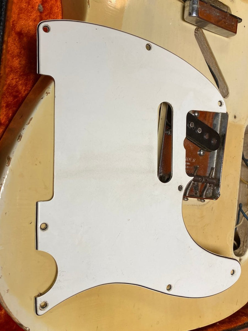 SOLD Fender Telecaster 1966 Blonde and Lightweight SOLD - Mahar's Vintage Guitars