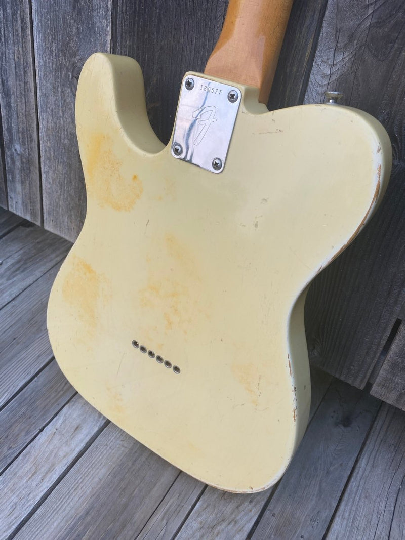 SOLD Fender Telecaster 1966 Blonde and Lightweight SOLD - Mahar's Vintage Guitars