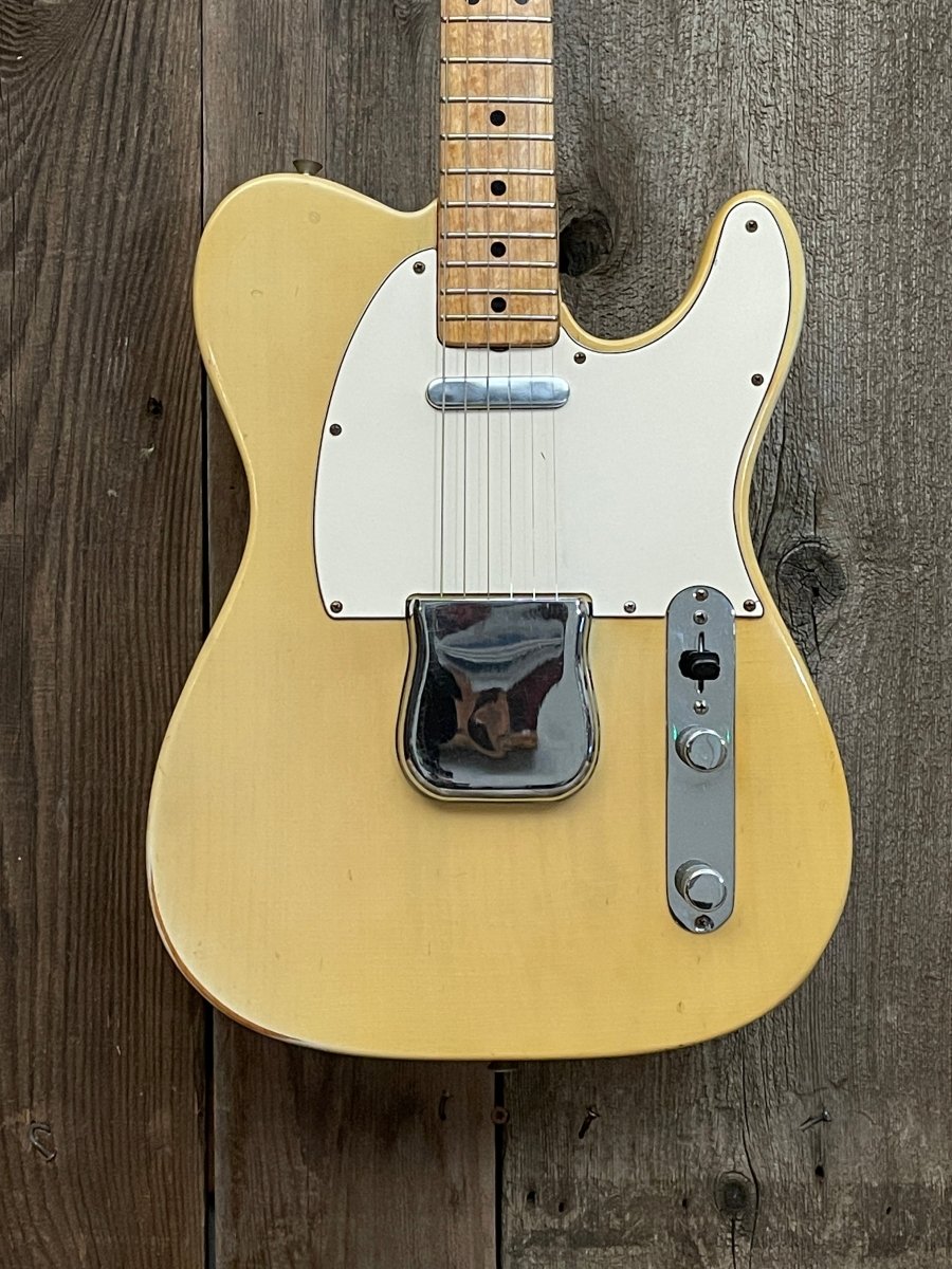 SOLD - Fender Telecaster 1971 Blonde over Ash - Mahar's Vintage Guitars