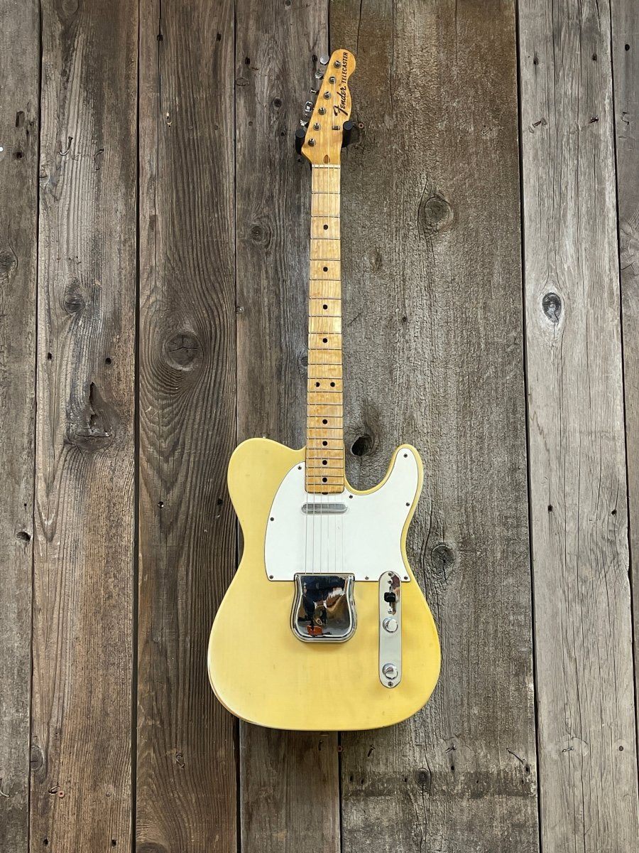 SOLD - Fender Telecaster 1971 Blonde over Ash - Mahar's Vintage Guitars