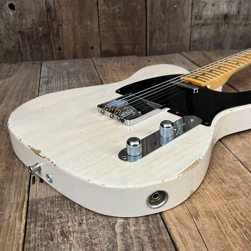 SOLD - Fender Telecaster 50s Relic Custom Shop 1 Piece Body McVay B Bender 2017 - Mahar's Vintage Guitars