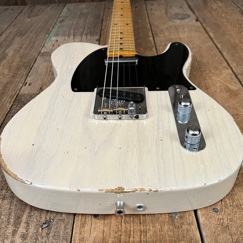 SOLD - Fender Telecaster 50s Relic Custom Shop 1 Piece Body McVay B Bender 2017 - Mahar's Vintage Guitars