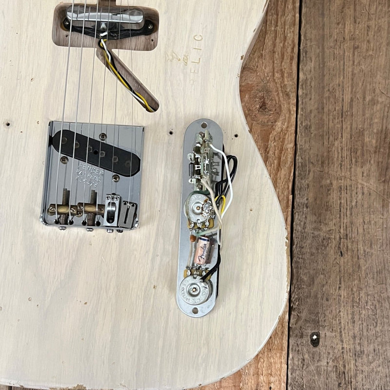 SOLD - Fender Telecaster 50s Relic Custom Shop 1 Piece Body McVay B Bender 2017 - Mahar's Vintage Guitars