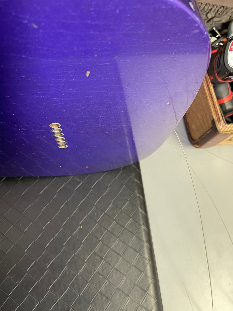 SOLD - Fender Telecaster '52 Relic Journeyman 2018 1952 Reissue Rare Purple Metallic - Mahar's Vintage Guitars