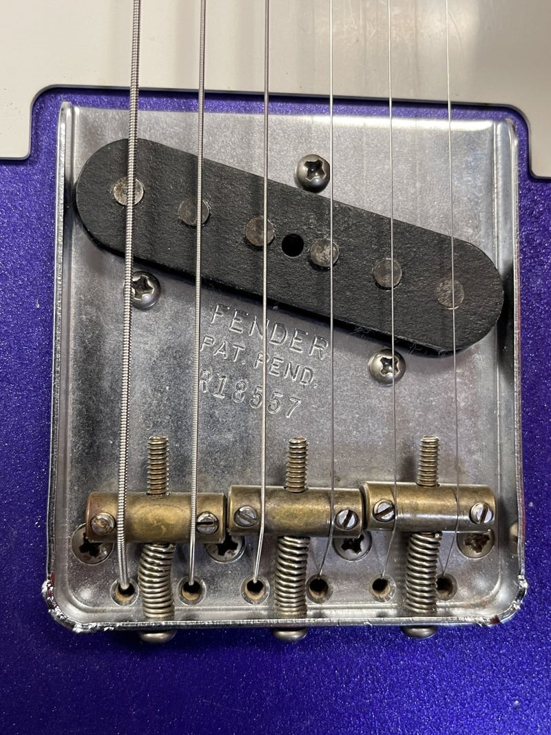 SOLD - Fender Telecaster '52 Relic Journeyman 2018 1952 Reissue Rare Purple Metallic - Mahar's Vintage Guitars