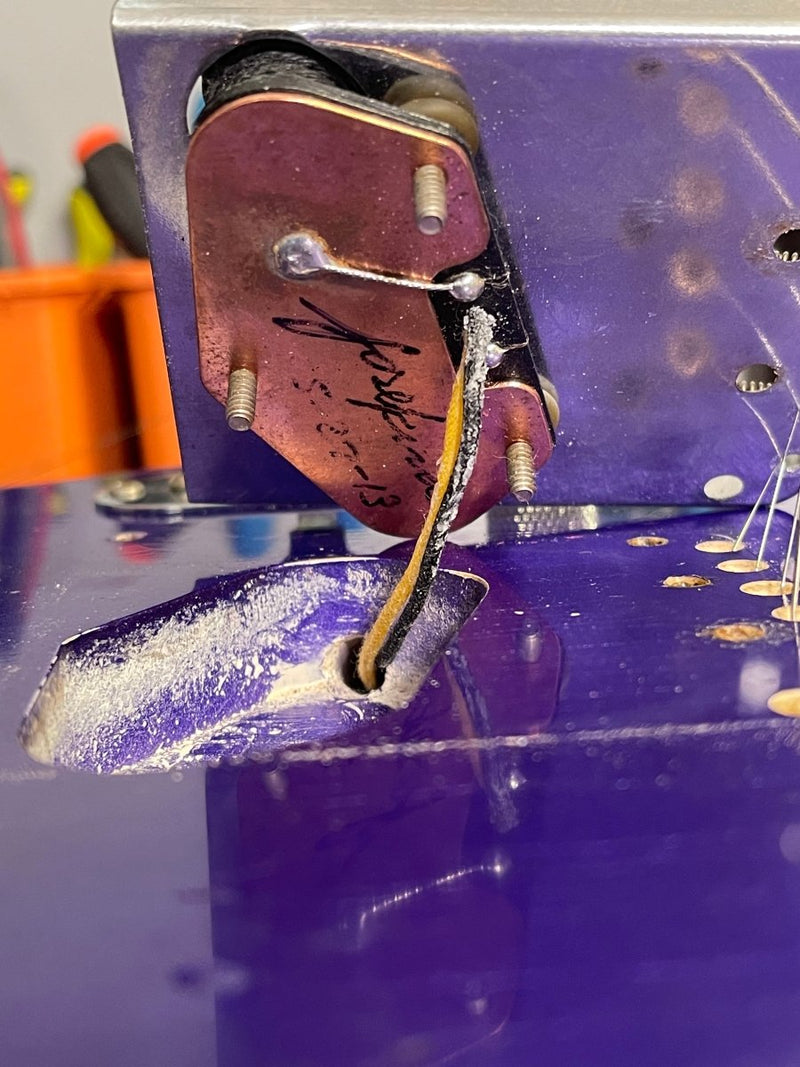 SOLD - Fender Telecaster '52 Relic Journeyman 2018 1952 Reissue Rare Purple Metallic - Mahar's Vintage Guitars